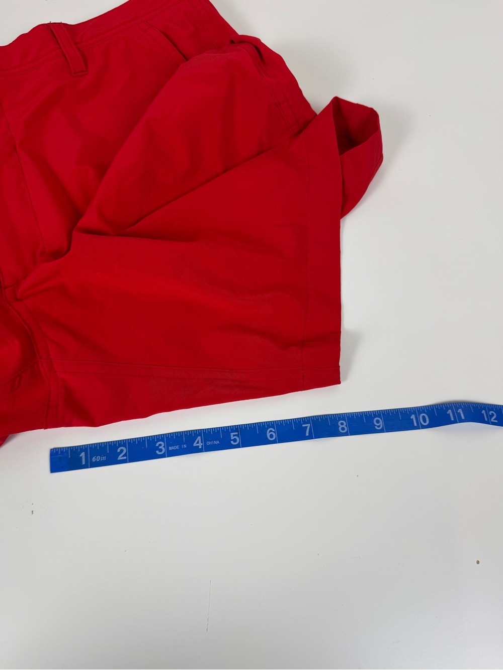 Footjoy Golf Shoes Men’s 36 Crimson Red Performance Stretch Chino 8” Inseam - Picture 7 of 7